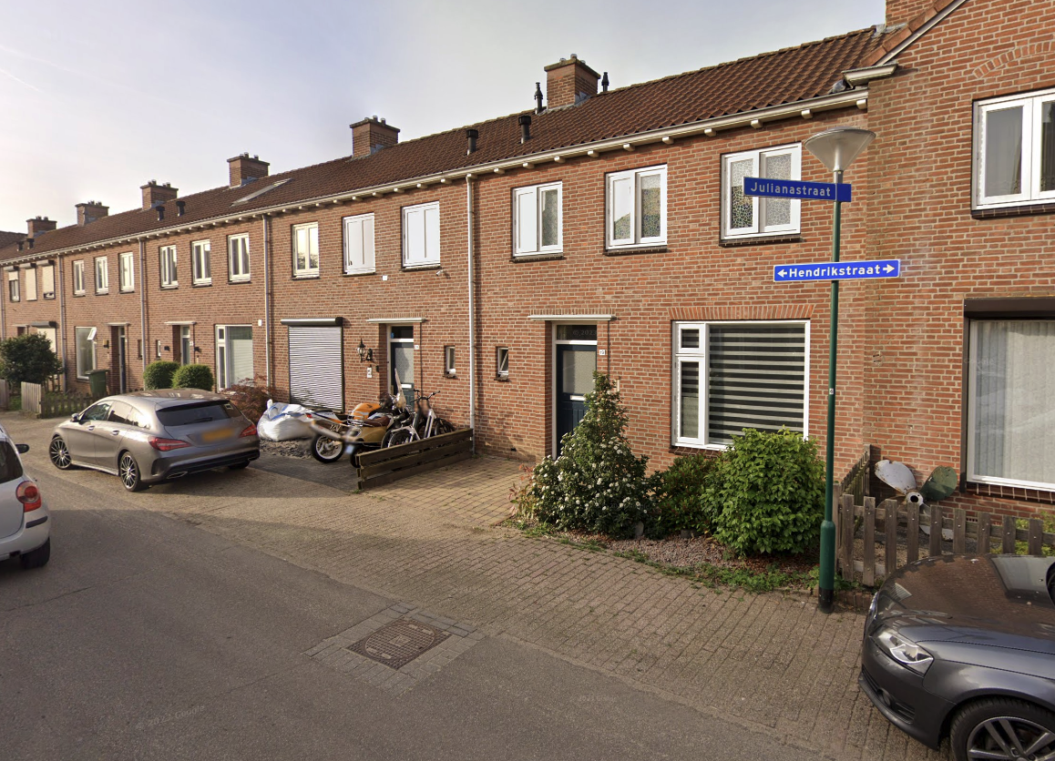 Straat in boxmeer