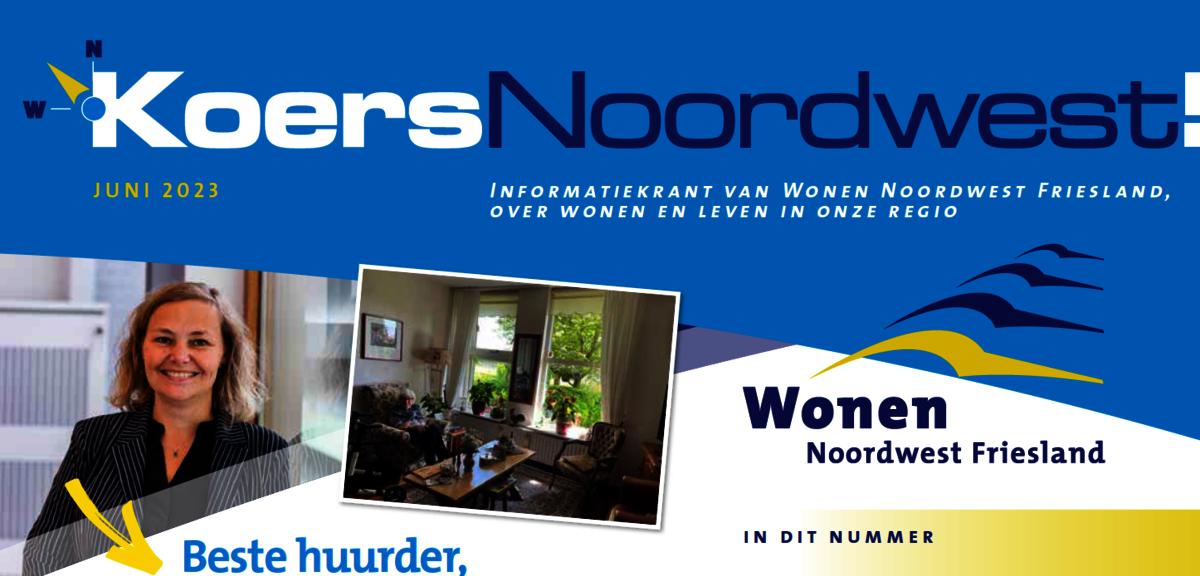 Koers Noordwest juni is uit! Noord West Friesland