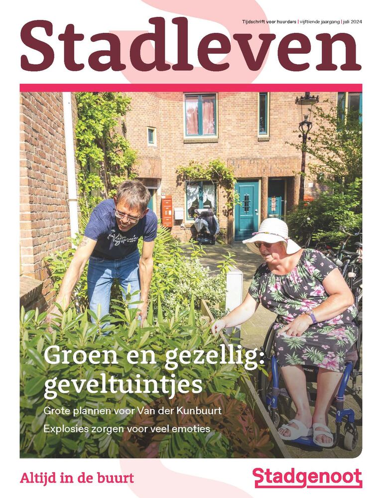 Voorpagina Stadleven magazine van juli 2024